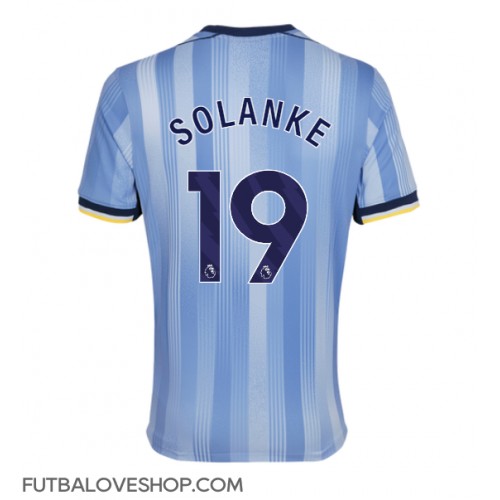 Dres Tottenham Hotspur Dominic Solanke #19 Preč 2024-25 Krátky Rukáv